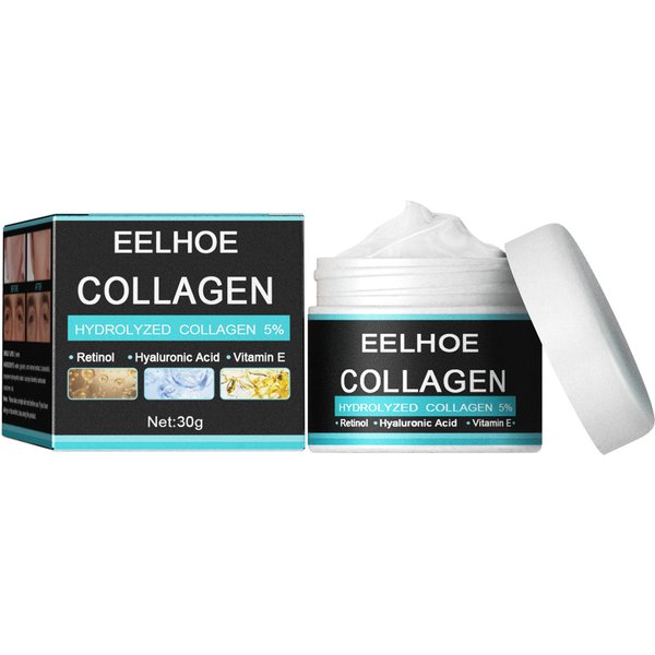 EELHOE Collagen Men's Anti-wrinkle Cream Face Moisturizer Cream for Men Day & Night Skin Care Lotion Skin Firming and Tightening