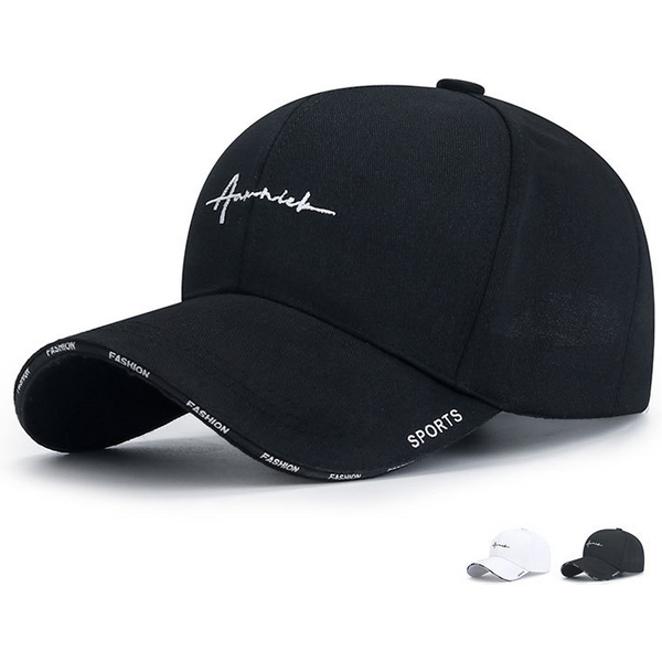 New Baseball Cap For Spring And Autumn Casual Letter Sunshade Duckbill Cap For Young Male And Female Students Couple Hat