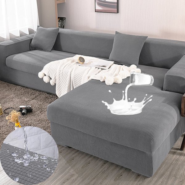 Waterproof elastic all-inclusive sofa cover anti-cat scratch pet sofa cushion cover thickened sofa cover cloth
