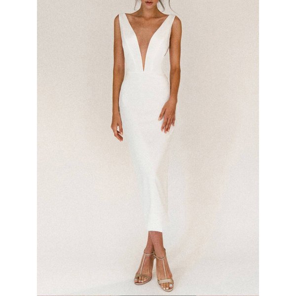 Women's Clothing Spring And Summer Sexy Suspender Sexy Hip Dress-image