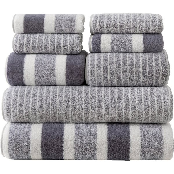 Bath Towel Square Towel Wide Strip Micro Fiber Thickened Absorbent Soft Bath Towel-image