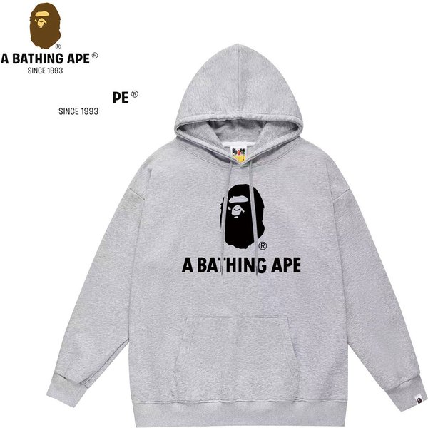 A Bathing APE BAPE-BAPE Classic Ape Head Pattern Letter Logo Printed Hoodie Unisex-image