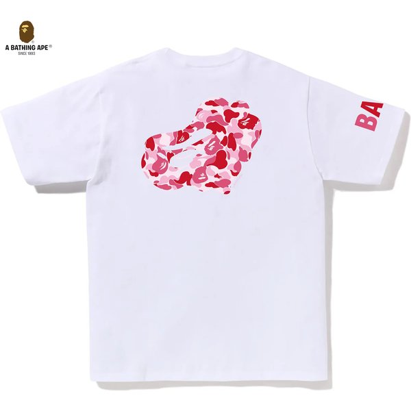 A BATHING APE 2026 New BAPE ABC Camouflage Men's Pure Cotton Short Sleeved T-shirt Top