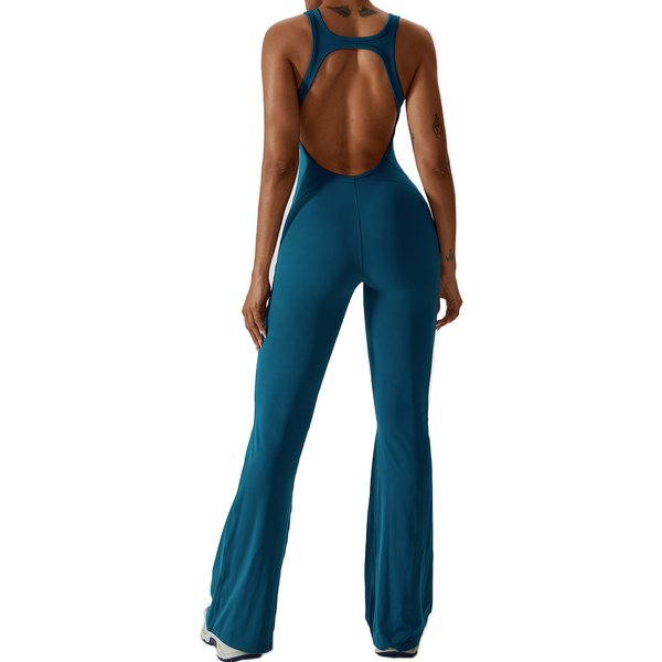 Women's Clothing Quick-Drying Tight-Fitting Yoga Clothes, Dance Sports And Fitness Clothes, Hip-Raising And Abdominal Slimming One-Piece Yoga Clothes-image