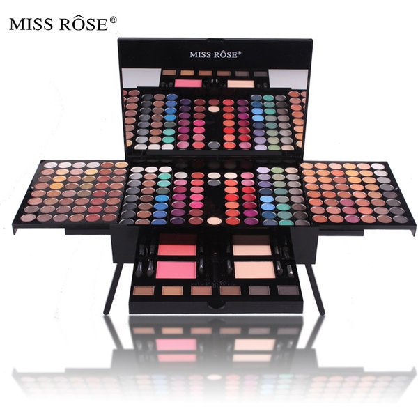 Miss Rose 180 Color Piano Box Eye Shadow Blush Contour Set Makeup Palette Cosmetic Box-image