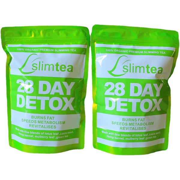 The ORIGINAL Fit Tea 28 Day Detox Tea - Detox Cleanse Tea For Women And Men - Clinically Tested Slim Tea Detox Drink