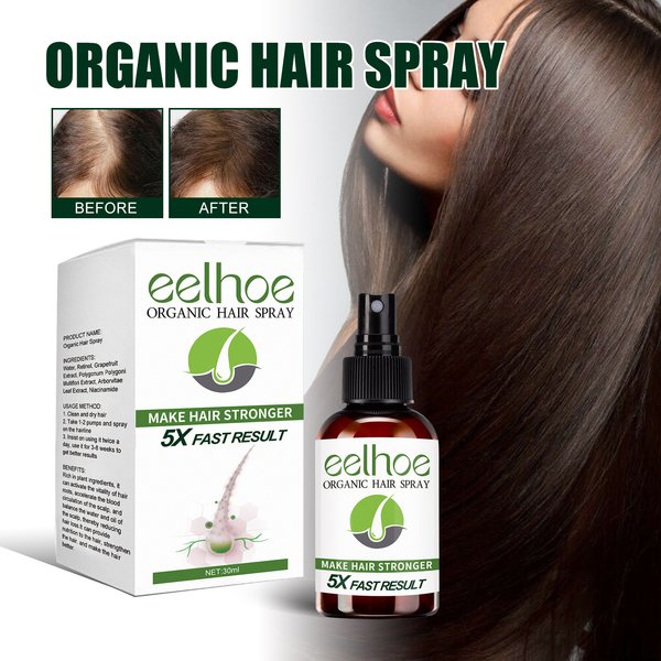 EELHOE Thick Hair Spray Nourishes, Moisturizes, Repairs, Strengthens Hair, Prevents Hair Loss, and Thick Hair Spray