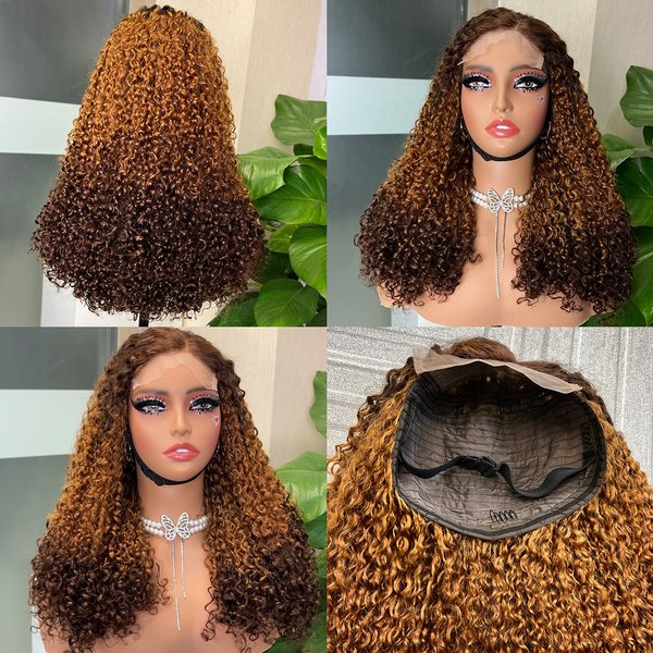 Synthetic Hair Wig Women 5x5pissy18 "Pixie Curly Wig Wig