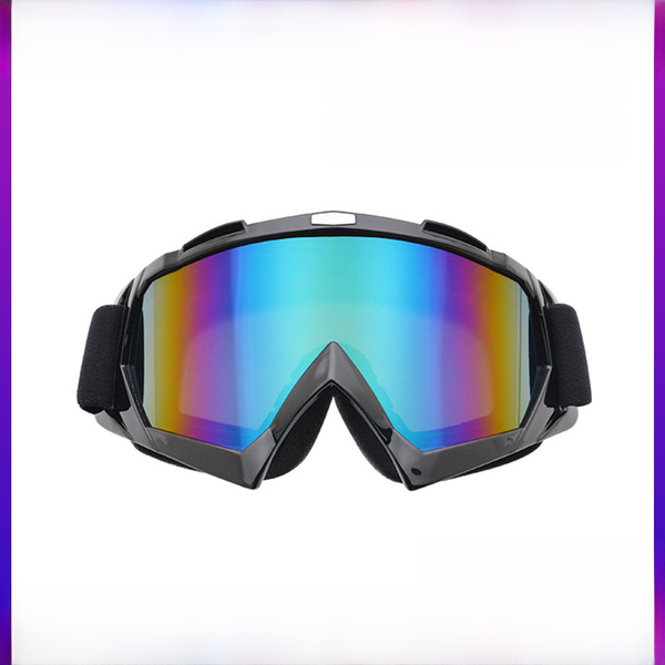 Cycling Eyewear Motorcycle Goggles Outdoor Motorcycle Goggles Cross-Country Goggles Helmet Glasses Single-Layer Ski Goggles Riding Glasses-image