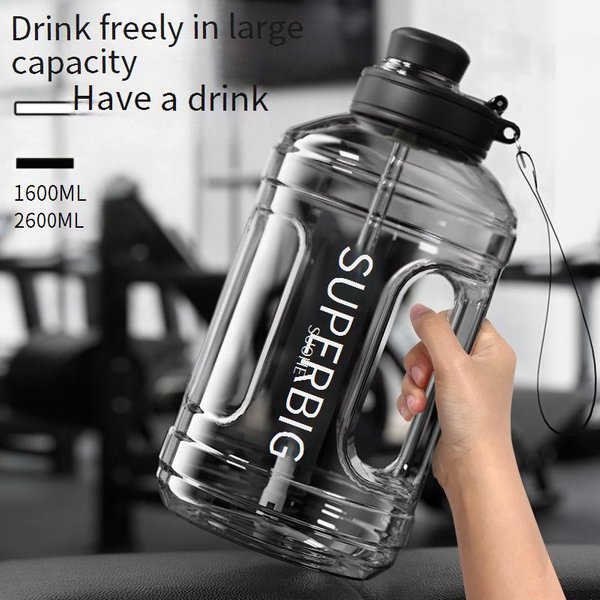 Home Garden New High Value Large Capacity Ton Barrel Double Drinking Mouth Sports Fitness Kettle Men And Women Outdoor Portable Water Cup