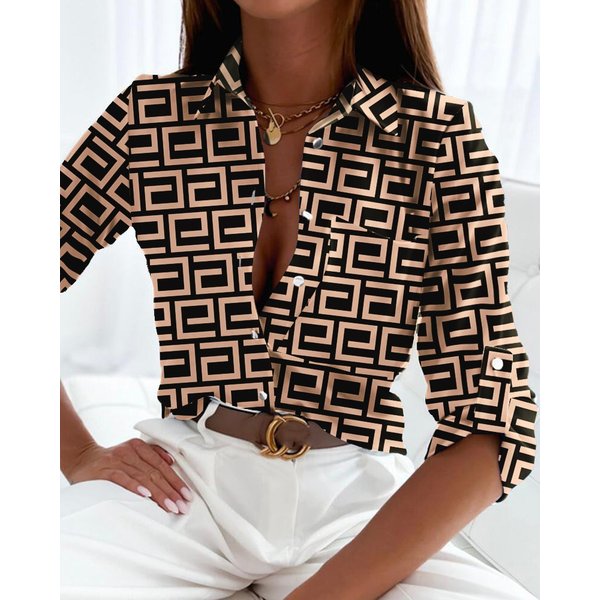 Women's Spring and Autumn Shirts, Long Sleeve Shirts and Printed Shirts