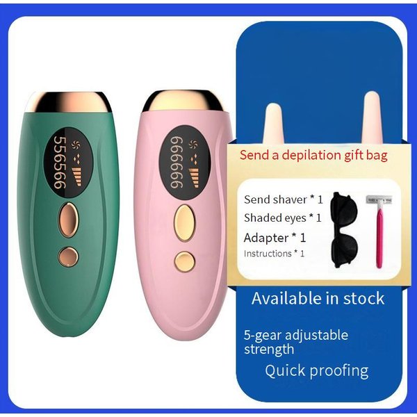 Epilator Home Photorejuvenation Portable Handheld Face And Body Painless Strong Pulse Home Laser Hair Removal Device IPL
