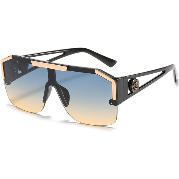 New Arrivals New Oversized Men Sunglasses Brand Designer Sun Glasses For Women Fashion Gradient Square Shades