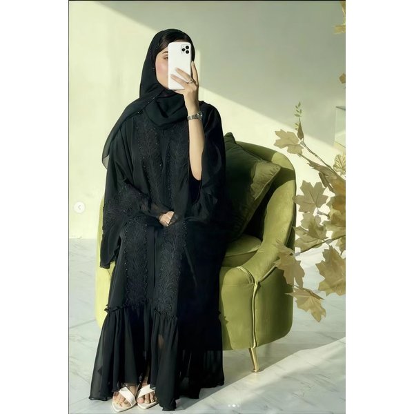 Black Islamic Abayas Muslim Women Clothing Turkey Long Robe Moroccan Caftan Islam Kaftan Ramadan Abaya For Women Dubai