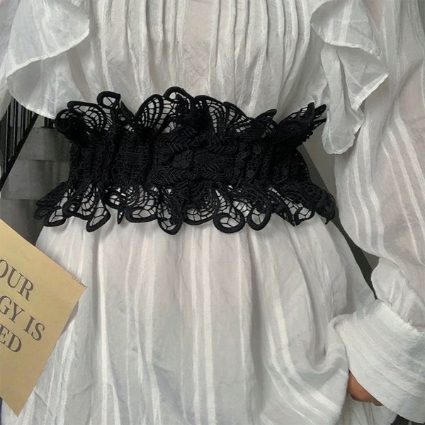 Lace For Women Fashion Niche Waistband Decorative Versatile Dress High-end Elegant Belt