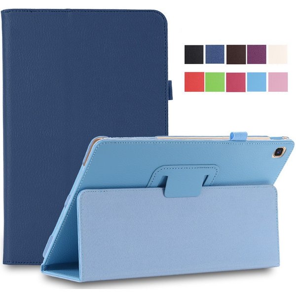 For Samsung Galaxy Tab A7 Lite SM-T225 SM-T220 T220 T225 8.7 Inch Premium Stand Holder Protective Shell Flip Case Cover-image