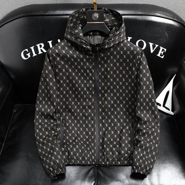 Men's Clothing 25 New Casual Men's Jacket Hooded Loose Large Top