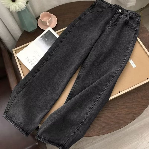 Men's Clothing Retro Straight Loose Jeans For Boys Spring And Autumn New Ins Trendy High Street Wide Leg Casual Long Pants