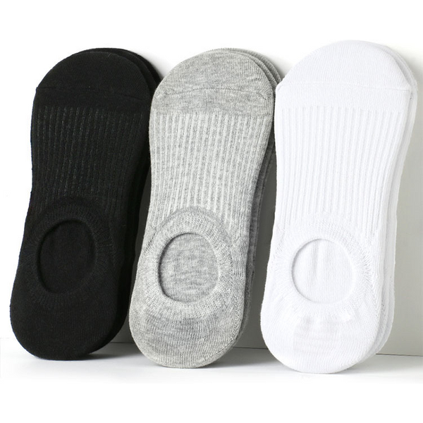 Summer thin new invisible socks men and women air conditioning socks low-cut hollow mesh non-slip heel ankle socks