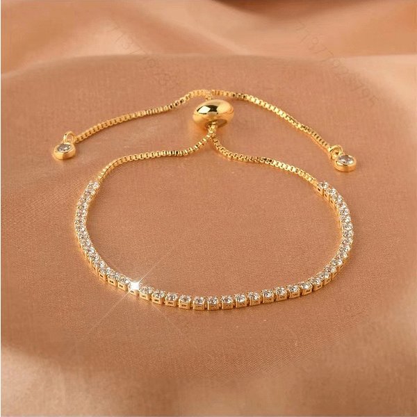 Hot Selling Zircon Bracelet Positioning Beads, Shiny Light Luxury Zircon, Cross-Border European And American-image