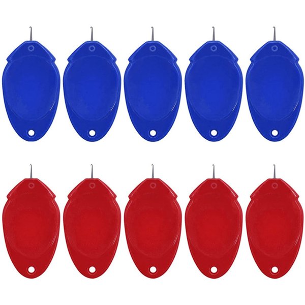 Simple Hook With Colorful Thumb Threading Device Colorful Plastic Sheet Threading Device Threading Device-image