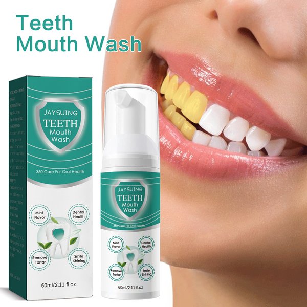 Tooth Jayswing Foam Cleaning Mousse Deeply Cleans Teeth Stains, Protects Gums And Freshens Breath-image