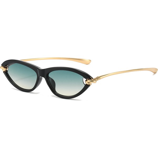 Summer Cat Eye Women's Sun Protection Sunglasses Metal PC Versatile Rope Knot Style Trendy Street Outdoor Photography-image