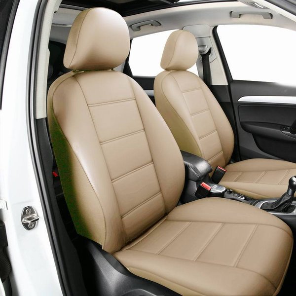 Explosive Car Seat Cover Leather Material Four Seasons General Purpose Seat Cover-image