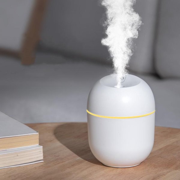 220ML Usb Mini Humidifier, Small Easter Egg, Heavy Fog, Household Bedroom Desktop, Car Mounted Small Water Replenishment Air Conditioner Humidifier-image
