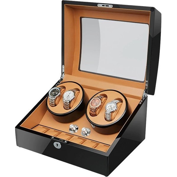 Home Storage Automatic Watch Shaker, Watch Turner, Mechanical Watch Box, Watch Storage Box, Shaker, Watch Turner, Motor Box-image