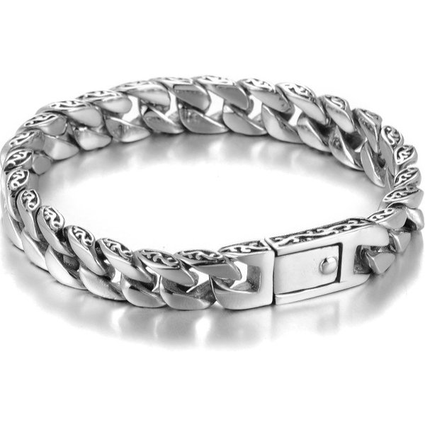 Stainless Steel Bracelet New Accessories Personalized Lace Totem Men's Bracelet Fashion