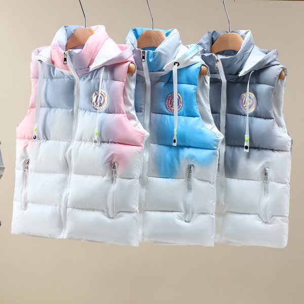 Men's Clothing 2025 Autumn And Winter Cotton Vests For Men And Women Short Large Size New Korean Version Versatile Hooded Fat Mm Vest Thickened-image