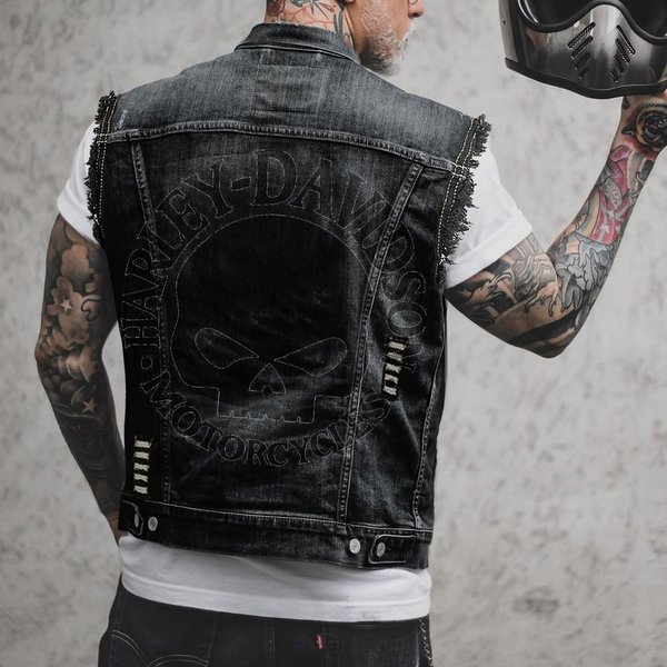 Men's Clothing Simple Loose Denim Ins Net Red Style Men's Casual Sleeveless Summer Outdoor Vest Vest Summer