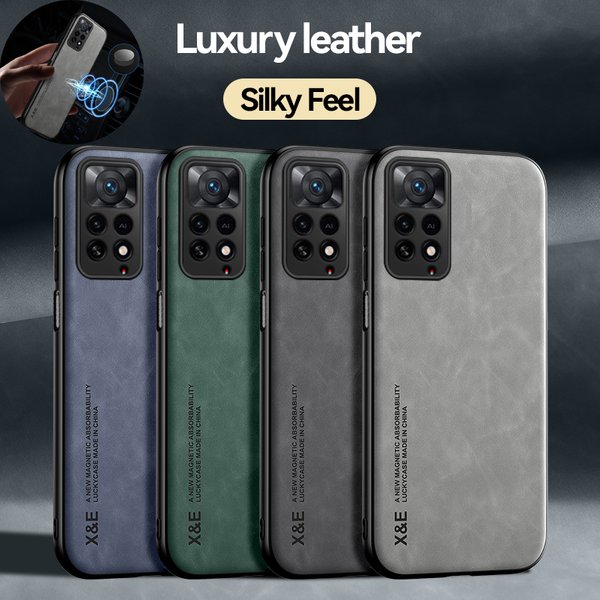 Luxury Retro Leather Case For Xiaomi Redmi Note 11 Pro 11S 10S 10 11T Pro 9 9s K50 K40 K30 10C Soft Silicone Frame Phone
