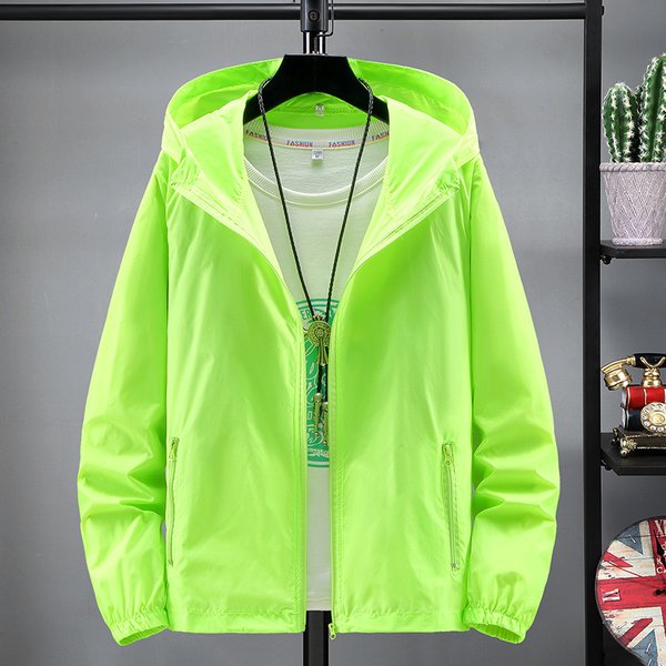 Men's Clothing Sun Protection Clothing Spring And Summer Thin Jackets Men And Women Outdoor Skin Clothing Large Size Couple Sun Protection Clothing-image