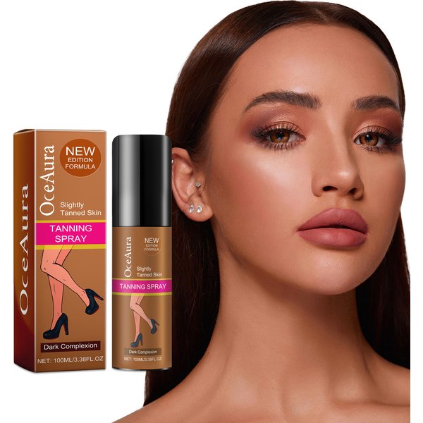 OceanAura blacking spray wheat bronzer moisturizes skin and summer beach