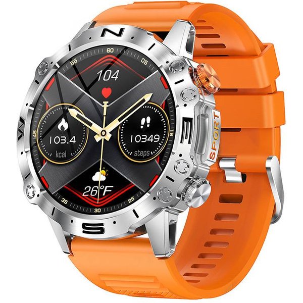 New K59 Call Smart Watch Music Weather 1.43 Inch Heart Rate Blood Pressure Blood Oxygen Multi Exercise Smart Watch-image