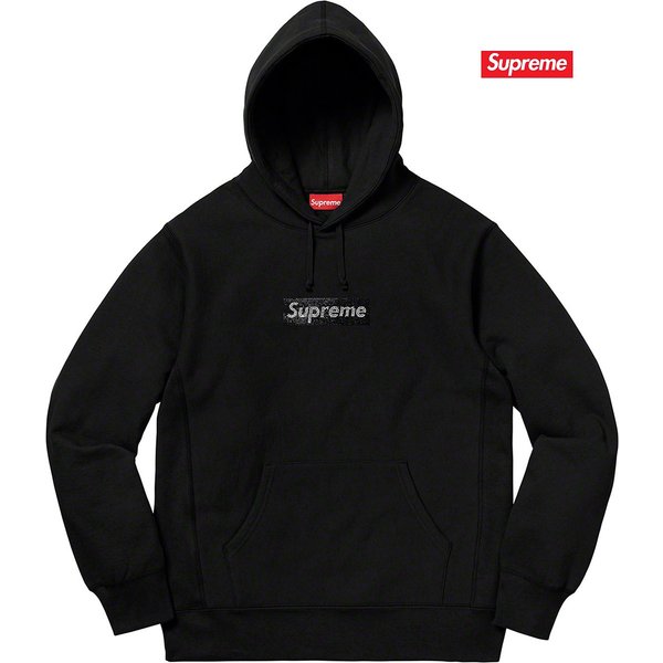 Supreme 26SS Autumn And Winter High-quality Hooded Retro Art Printed Loose Casual Long Sleeved Sweatshirt