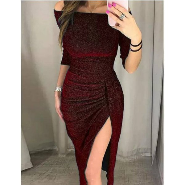 Women's Clothing Female evening Gown Women Sexy Dinner Dress