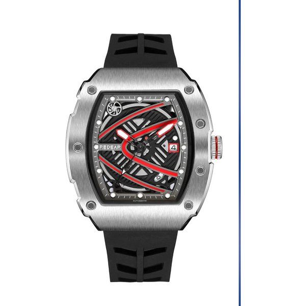 Redear Richard Barrel Style Arm Fashion For Men, Hollowed Out Fully Automatic Waterproof Night Light Men's Nical-image