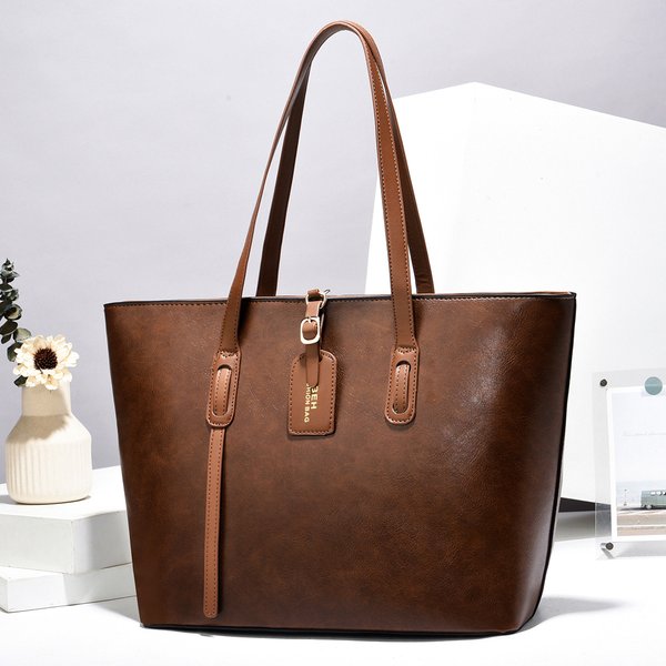 Cowhide Floral Tote Women's Shoulder Crossbody Bags Texture Hundred Handbags Bags Tote Large Capacity Casual Daily