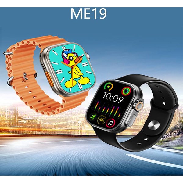 Men's/Women's Smart Watch, Wireless Phone Answering, Health And Fitness Tracker, Pedometer, Over 100 Exercise Modes, Comes With 2 Straps-image