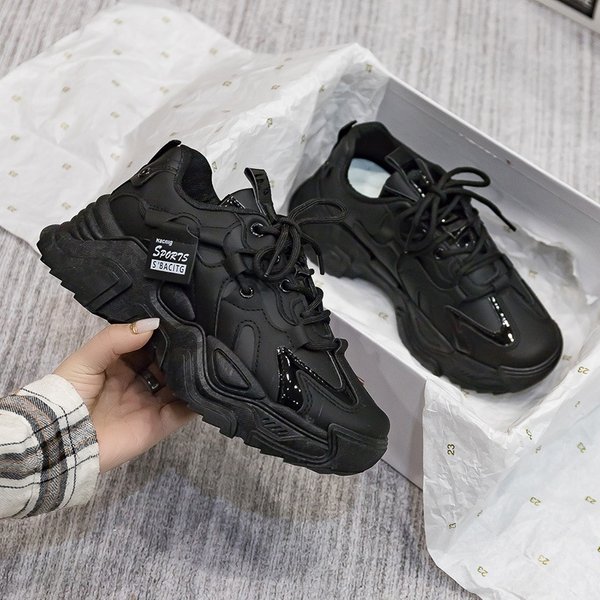 Women Athletic Shoes Sports Shoes Sneakers Rubber Sole Shock Absorption Comfortable Sneakers Footwear