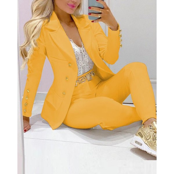Women's new casual fashion small suit