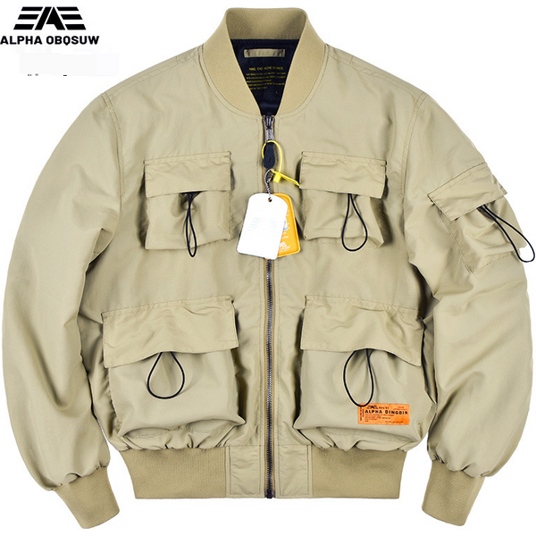 Men's Clothing Alpha Martin Baseball Jacket Spring And Autumn New Casual Workwear Loose Pilot Jacket Men-image