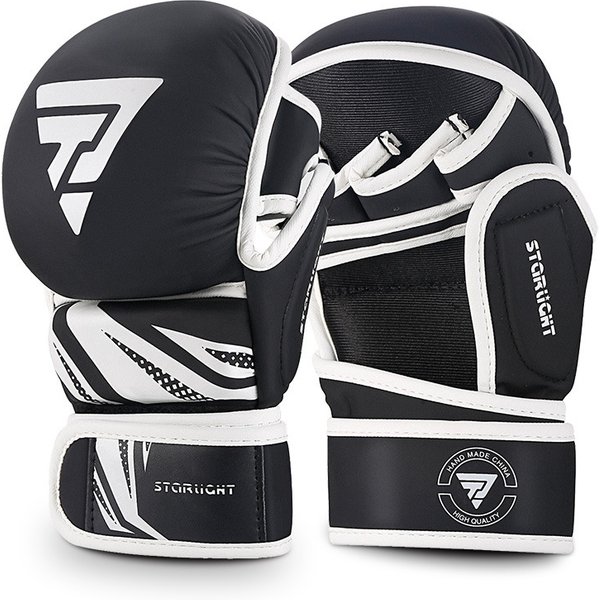 ZTTY Boxing With Thickened Inner Liner For Adults, Unisex Sanda Training Combat Punching Bag Gloves UFC