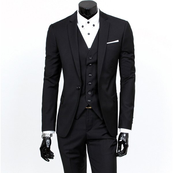 Men's Clothing 2025 New Suit For Men Autumn Slim-Fit Three-Piece Bridegroom Wedding Dress Wedding Best Man Suit For Men Business Suit Formal Wear-image