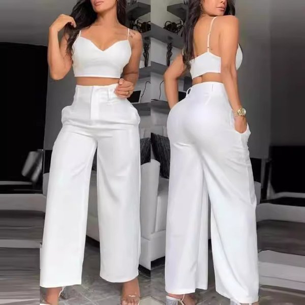 Women's Clothing Fashion Casual Suspender Suit Women's Clothing