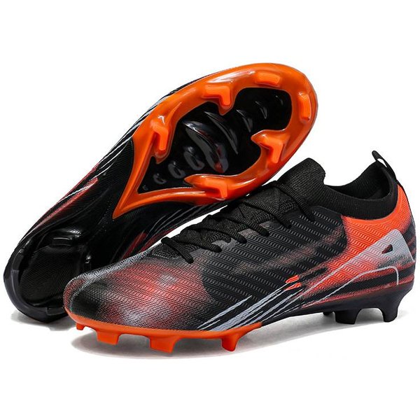 Youth Soccer Cleats – Boys' FG/TF Football Shoes With Anti-Slip Rubber Sole (Training & Match)