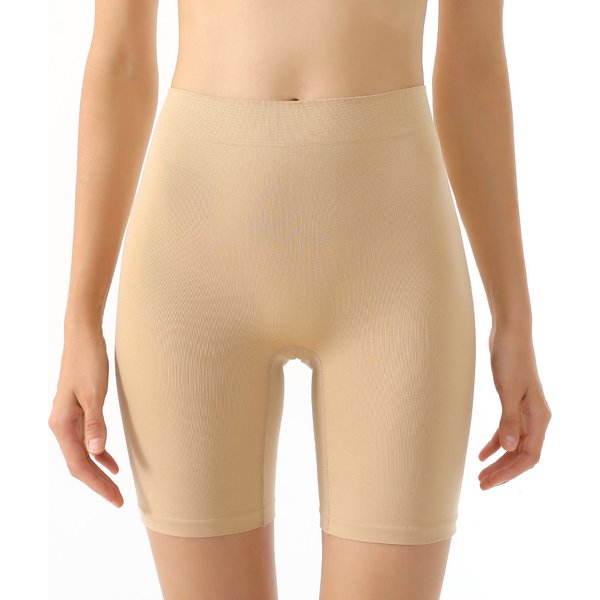 Women's Safety Pants Comfortable Tummy Tuck Waist High Boxer Booty Pants Seamless Shaping Tummy Tuck Panties-image